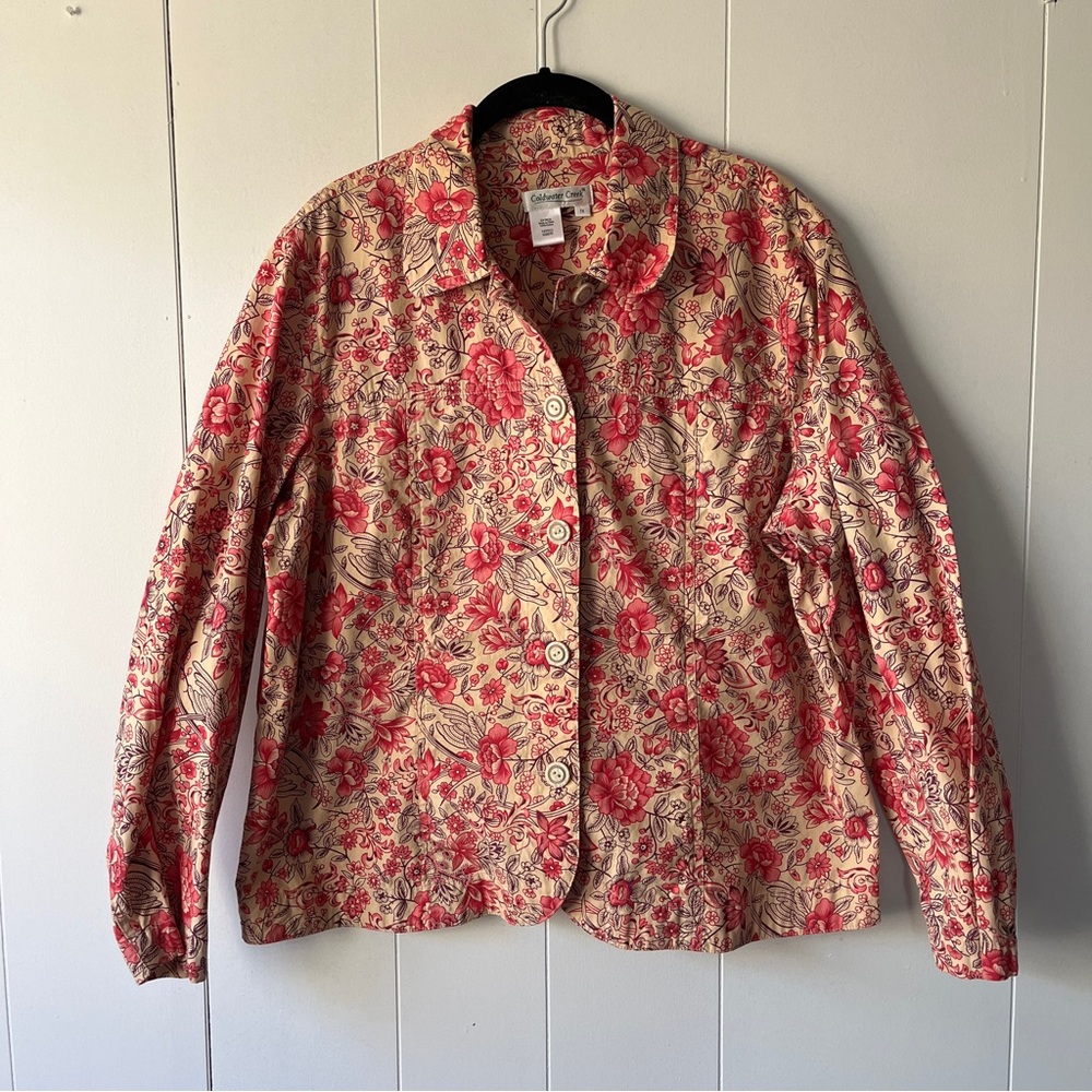 Floral Button Down Shirt